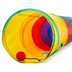 Tunnel Cat Toys Tunnel Pour Chat Pliable Pour Chat Avec Balle Et Judas 115x30cm