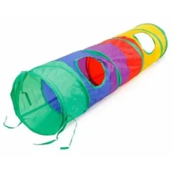Tunnel Cat Toys Tunnel Pour Chat Pliable Pour Chat Avec Balle Et Judas 115x30cm -Amis Poils Soldes Boutique 100266100 3