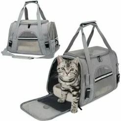 Sac De Transport Pour Chat Cage Pour Chien Pliable Et Respirante Avec Bandoulière Réglable Sac De Transport Pour Chien Pour Chats Chatons Petits Chiens Lapins Animaux De Compagnie
