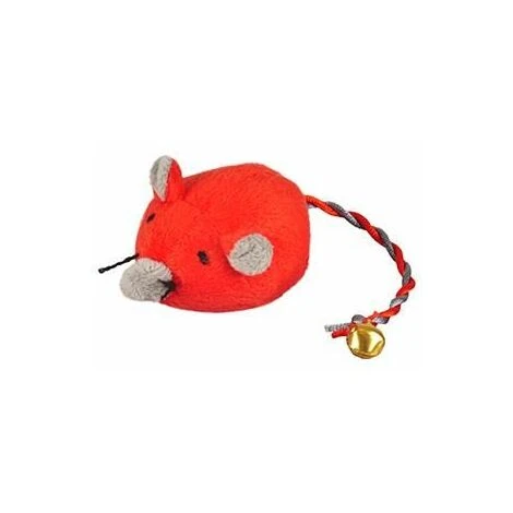 Flamingo Jouet Chat Jerry Souris Avec Clochette Rou 1 Flamingo Jouet Chat Jerry Souris Avec Clochette Rou