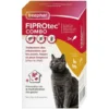 BEAPHAR Fiprotec Combo 50 Mg/60 Mg, Solution Pour Spot-on Pour Chats Et Furets Au Fipronil/(S)-méthoprène Contre Puces, Tiques Et Poux Broyeurs - 3 X 0,5 Ml