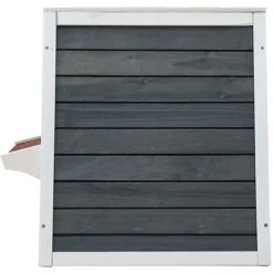 Maisonnette Pour Chat Bois Résistant 51 X 50,5 X 48,5 Cm Entrée Et Porte Arrière Cabane Abri Niche -Amis Poils Soldes Boutique 13211251 4