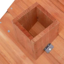 Niche Maison Cabane Pour Chats Véranda Cheminée En Bois D'épicéa Chien -Amis Poils Soldes Boutique 1526571 5