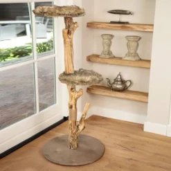 Poteau à Gratter En Bois JAZZ Designed By Lotte -Amis Poils Soldes Boutique 15473591 2