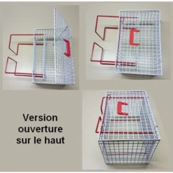 Cage De Contrainte Pour Chats Et Petits Animaux Désignation : Version Ouverture Sur Le Dessus MORIN 193353