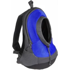 Pet Porte-sac à Dos Pour Petit Chien Chat Puppy(8kgs Max) On-the-Go Travel Pet Avant Arrière Sac Perméable à Lair Soft Mesh Pup Pack 42 38 20 Cm - Bleu LangRay -Amis Poils Soldes Boutique 22199095 4
