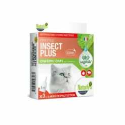 Naturlys Soin Antiparasitaire Naturel Pour Chats 3 Pipettes De 1 Ml