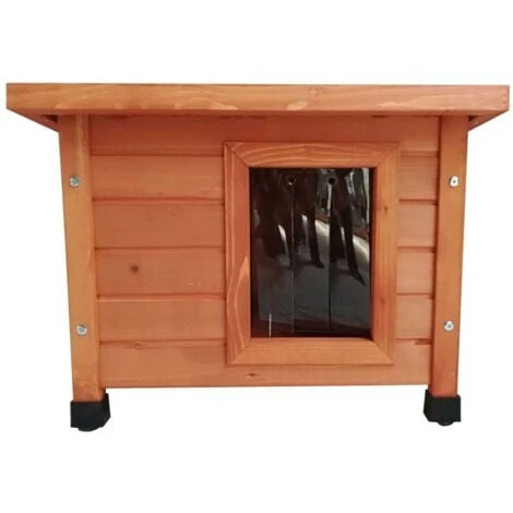 @Pet Maison D'extérieur Pour Chats 57x45x43 Cm Bois Marron @Pet 1 @Pet Maison D'extérieur Pour Chats 57x45x43 Cm Bois Marron @Pet
