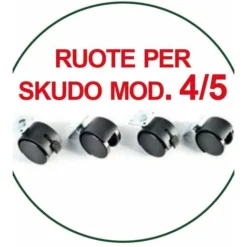 Ferribiella Jeu De Roues Pour Skudo Conveyor Numéro 4 Et Numéro 5