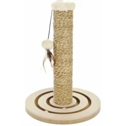 Ferribiella Puzzle Pour Chat En Bois Pour Grattoir Modèle Bas