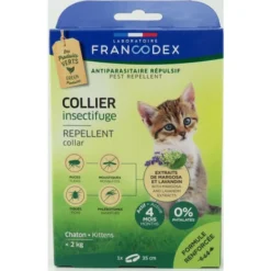 Collier Insectifuge Pour Chatons De Moins De 2 Kg - Francodex