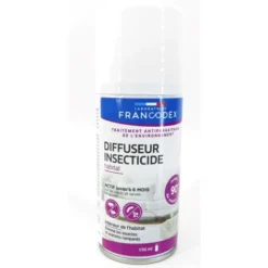Diffuseur Insecticide Habitat 150 Ml (40m²)traitement Antiparasitaire De L'environnement - Francodex