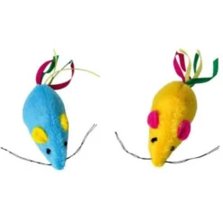 MARTIN SELLIER Jouet Pour Chat 2 Souris Rainbow