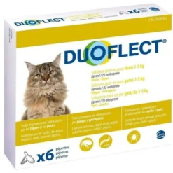 Pipette Antiparasite Duoflect Chat 6p -5kg