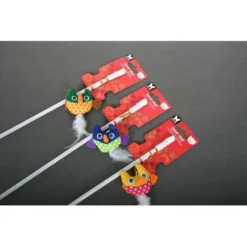 MARTIN SELLIER Jouet Pour Chat Canacat Hiboux Color 50cm