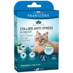 Collier Anti-stress & Repulsif Pour Chaton Et Chat