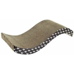 Ferribiella Griffoir En Carton Et Herbe à Chat Pour Chats