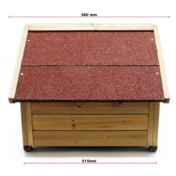 Niche De Chat Avec Isolation Avec Porte Maison Pour Chat Outdoor Maisonnette De Chat Pour L’hiver S -Amis Poils Soldes Boutique 3199092 5