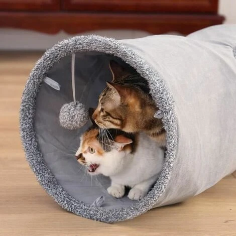 Tunnel Pour Chat Pliable Pour Chat Jouets Pour Chat Tunnel De Jeu Durable En Suede Cache Tunnel Pour Plis Pour Animaux De Compagnie 3 Tunnel Pour Chat Pliable Pour Chat Jouets Pour Chat Tunnel De Jeu Durable En Suede Cache Tunnel Pour Plis Pour Animaux De Compagnie â Image 3