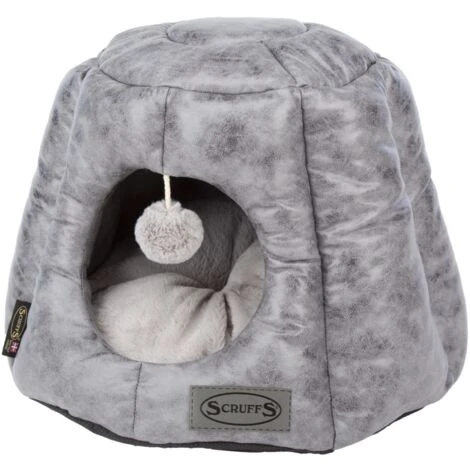 Lit Pour Chats Knightsbridge 48x38 Cm Gris Scruffs & Tramps 1 Lit Pour Chats Knightsbridge 48x38 Cm Gris Scruffs & Tramps