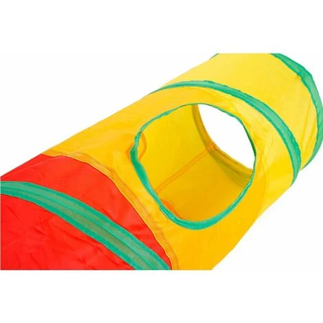 Tunnel De Jeu Pour Chat Lit Pliable Pour Chat/lapin/chien Avec 2 Canaux Parfait Pour Faire De L'exercice Et Satisfaire La Curiosité Du Chat 3 Tunnel De Jeu Pour Chat Lit Pliable Pour Chat/lapin/chien Avec 2 Canaux Parfait Pour Faire De L'exercice Et Satisfaire La Curiosité Du Chat – Image 3