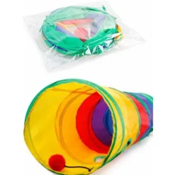Tunnel De Jeu Pour Chat Lit Pliable Pour Chat/lapin/chien Avec 2 Canaux Parfait Pour Faire De L'exercice Et Satisfaire La Curiosité Du Chat 8 Tunnel De Jeu Pour Chat Lit Pliable Pour Chat/lapin/chien Avec 2 Canaux Parfait Pour Faire De L'exercice Et Satisfaire La Curiosité Du Chat -Amis Poils Soldes Boutique 37647382 4