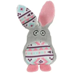 Kali Lapin Gris. Taille 11 X 5 Cm. Avec Catnip. Jouet Chat - Zolux