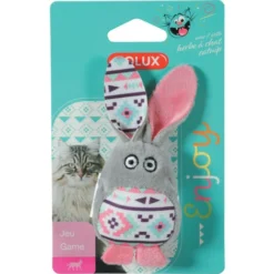 Kali Lapin Gris. Taille 11 X 5 Cm. Avec Catnip. Jouet Chat - Zolux -Amis Poils Soldes Boutique 41024223 3