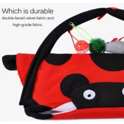 Tapis De Jeu Pour Chat, Centre D'activité De Tente Pour Chat Avec Souris à Balles Suspendues, Tente De Jeu Pour Lit Extérieur Pour Chat -Amis Poils Soldes Boutique 43150285 4