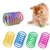 Ressort Jouet Chat 20 Pièces Coloré Printemps Jouet De Chat Jouet Chat Interactif Jouet De Ressorts En Spirale En Plastique Interactifs Durables Pour Chatons Tapant, Mordre, Chasse Jeu Actif -Versaill