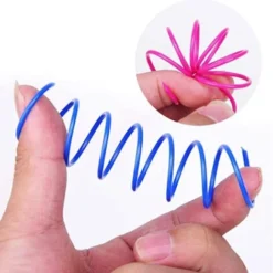 Ressort Jouet Chat 20 Pièces Coloré Printemps Jouet De Chat Jouet Chat Interactif Jouet De Ressorts En Spirale En Plastique Interactifs Durables Pour Chatons Tapant, Mordre, Chasse Jeu Actif -Versaill -Amis Poils Soldes Boutique 45678355 5