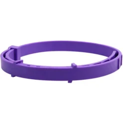 Collier Anti-Puces Et Anti-Tiques Pour Chien, Chat, Ajustable Imperméable 8 Mois Protection Efficace - Chat - Violet