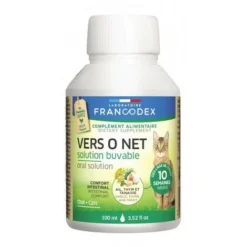 Antiparasitaire Vers O Net Solution Buvable 100 Ml Pour Chatons Et Chats - Francodex