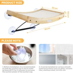 Pecute 2 En 1 Hamac De Fenêtre Chat - Hamac Chat + Griffoir Chat, Tapis De Fenêtre En Sisal Durable Solide Pour Chat Jusqu'à 15 Kg, Lit De Siège De Fenêtre Chat Avec 4 Ventouses, Facile à Monter -Amis Poils Soldes Boutique 53559112 5