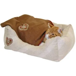 Lit Pour Chiens Love You 47 X 37 X 11 Cm Beige 81231 Kerbl -Amis Poils Soldes Boutique 5454338 3