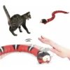 Jouet Chat Interactif, Pour Rechargeable, Smart Sensing Toys De Chat, Électroniques Automatique Jeu Serpent Électronique USB Chaton Animaux Compagnie