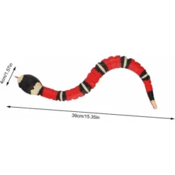 Jouet Chat Interactif, Pour Rechargeable, Smart Sensing Toys De Chat, Électroniques Automatique Jeu Serpent Électronique USB Chaton Animaux Compagnie -Amis Poils Soldes Boutique 55445887 3