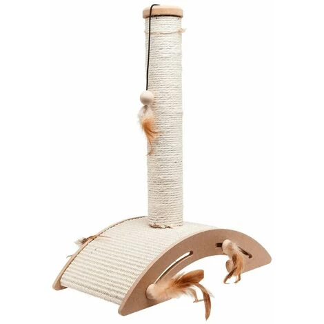 Griffoir Pour Chats Ella Beige 52 Cm 560147 FLAMINGO 1 Griffoir Pour Chats Ella Beige 52 Cm 560147 FLAMINGO