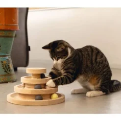 Tour De Jeu Pour Chats Mia 26x14,5 Cm Bois Designed By Lotte -Amis Poils Soldes Boutique 59744584 4
