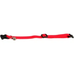 Collier Réglable De 20 à 35 Cm Rouge Avec Clochette Pour Chat - Flamingo Pet Products -Amis Poils Soldes Boutique 61162947 3