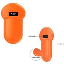 Lecteur De Puces Pour Animaux, Lecteur De Puces Pour Animaux, Scanner D'animaux De Poche à Micropuce, Lecteur D'identification Des Animaux, Buzzer Intégré, Chargement USB, Pour La Gestion De L'identif -Amis Poils Soldes Boutique 63869375 3