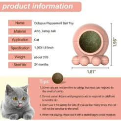 Balle Herbe à Chat, Jouet Boule D'herbe à Chat, Jouets à L'herbe à Chat (bleu) 8 Balle Herbe à Chat, Jouet Boule D'herbe à Chat, Jouets à L'herbe à Chat (bleu) -Amis Poils Soldes Boutique 64106853 4