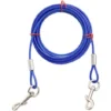 Câble D'attache Pour Chiens,chien Cravate Câble, Câble De Cravate Pour Animaux, Animaux De Compagnie Plomb Pour Petit / Moyen Taille (3m, Bleu) 56Vingt