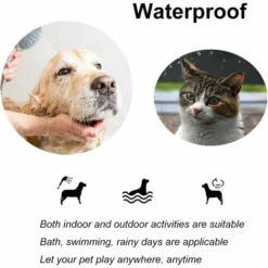 Collier Anti-puces Et Anti-tiques Pour Chiens Et Chats, Brille Dans Le Noir, Taille Imperméable Et Réglable, Protection 8 Mois, 1 Paquet (grand) -Amis Poils Soldes Boutique 65505193 4