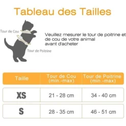 Harnais Chat Petit Chien Laisse Harnais Chaton Réglable Noir Collier Harnai Chat Refléchissant Gilet Respirant Pour Lapin, Chat Européen, Maine Coon, Persan, Attache Dessus Avec Laisse 1 Pièce Oi-FRIS -Amis Poils Soldes Boutique 65711553 3