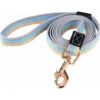 Longe Pour Chien,2m Laisse De Dressage Pour Chien Durable,ntidérapante Pour Moyenne Chien Petite De à Grande Taille Pour Animal De Compagnie Chiot,entraînement Obéissance Camping (Bleu)-BDD