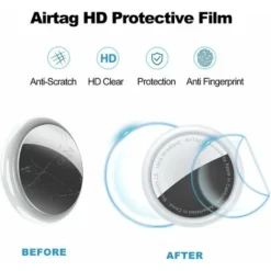 Airtag Porte-collier Pour Chien Airtag Collier Pour Chat Avec 1 Film De Protection HD Colliers De Chien En Silicone Souple De 9 à 19,5 Pouces Pour Apple Airtag Sur Les Chats Petits Chiens Chiots -Amis Poils Soldes Boutique 67371154 3