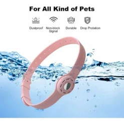 Airtag Porte-collier Pour Chien Airtag Collier Pour Chat Avec 1 Film De Protection HD Colliers De Chien En Silicone Souple De 9 à 19,5 Pouces Pour Apple Airtag Sur Les Chats Petits Chiens Chiots -Amis Poils Soldes Boutique 67371154 4