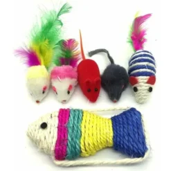 Jouets Pour Chats, Jouets Pour Chats, Jouets Pour Chats Et Chaton, 21 Pièces (le Style D'image Sera Envoyé Au Hasard),Couleur Aléatoire Cisea -Amis Poils Soldes Boutique 67564108 3