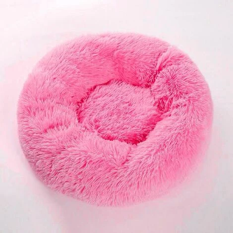 Couverture De Lit Ronde En Molleton Doux Pour Animal De Compagnie Lit Pour Chat Endormi Lit Pour Chiot Rose - 50 Cm BF 1 Couverture De Lit Ronde En Molleton Doux Pour Animal De Compagnie Lit Pour Chat Endormi Lit Pour Chiot Rose - 50 Cm BF